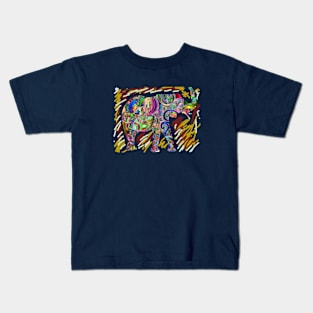 Elephant colorfull Kids T-Shirt